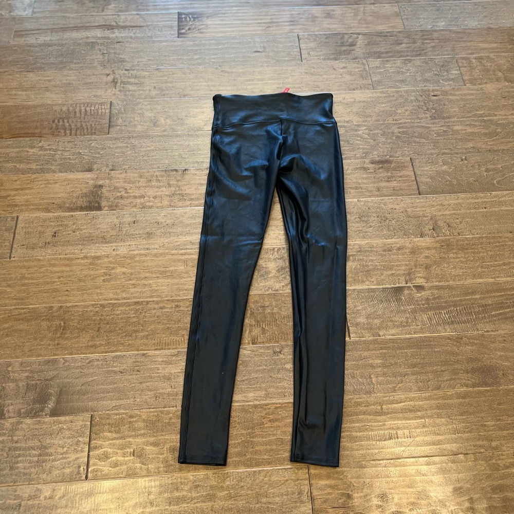 NWOT Spanx Faux Leather Leggings